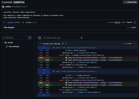 Commit de Github