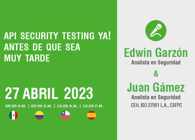 API Security Testing ya! antes de que sea muy tarde